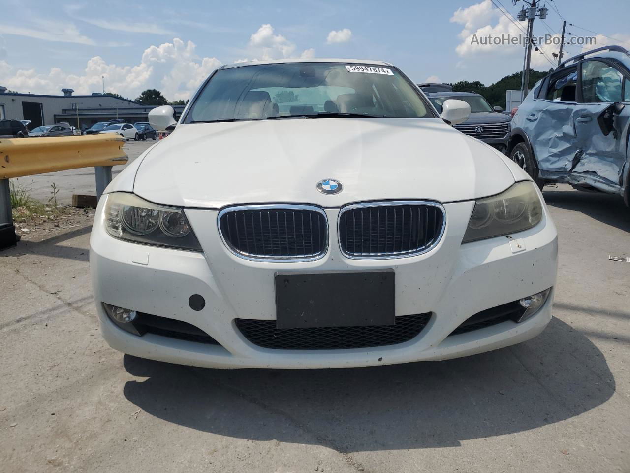 2011 Bmw 328 Xi Sulev White vin: WBAPK5C53BF125990