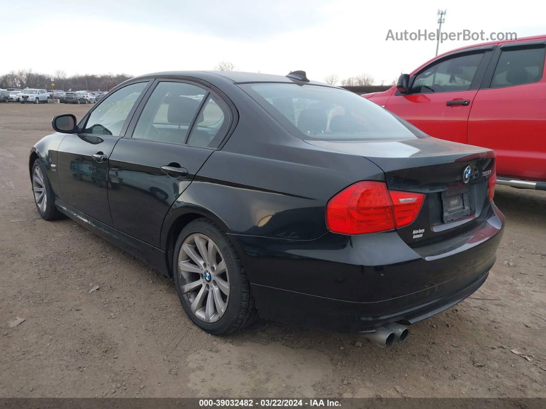 2011 Bmw 328i Xdrive Black vin: WBAPK5C54BA995955