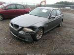 2011 Bmw 3 Series 328i Xdrive Silver vin: WBAPK5C55BF123075