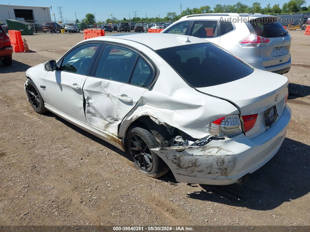 2011 Bmw 328i Xdrive White vin: WBAPK5C56BA994631