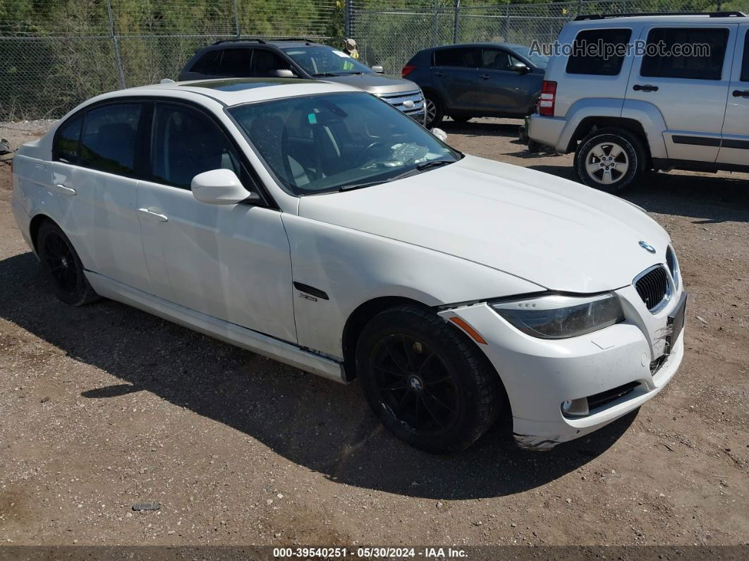 2011 Bmw 328i Xdrive White vin: WBAPK5C56BA994631