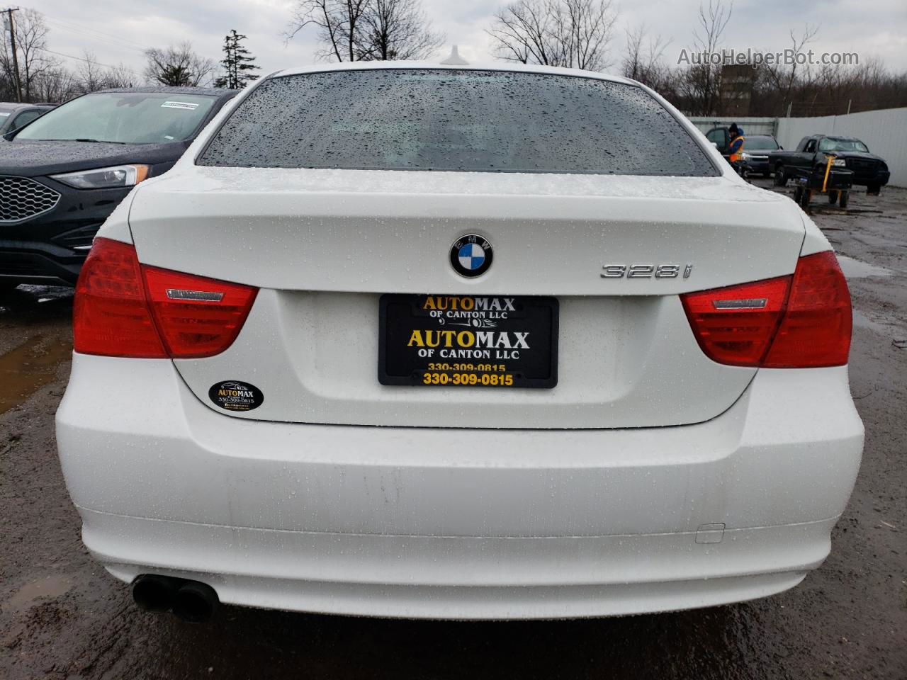 2011 Bmw 328 Xi Sulev White vin: WBAPK5G58BNN30520