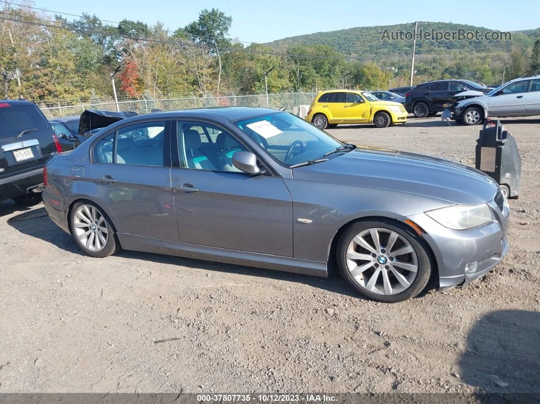 2011 Bmw 3 Series 328i Xdrive Gray vin: WBAPK5G58BNN82309