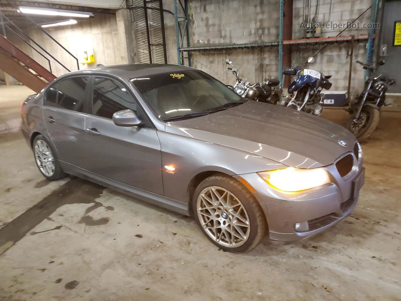 2011 Bmw 328 Xi Silver vin: WBAPK7C56BA819341