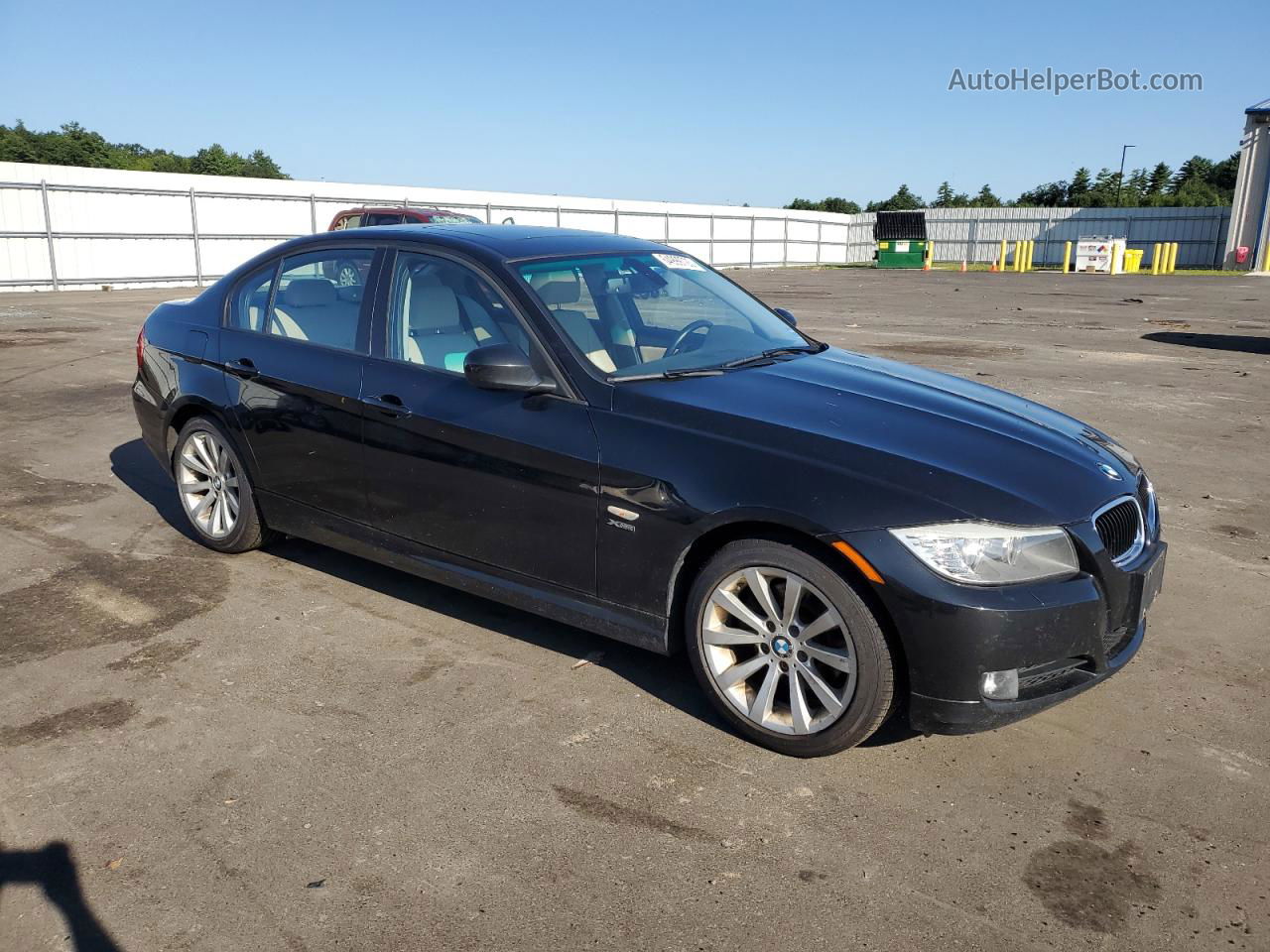 2011 Bmw 328 Xi Black vin: WBAPK7C56BF086842