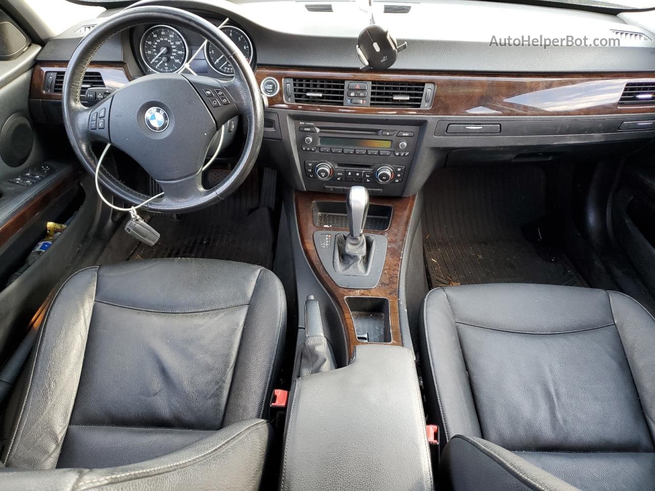 2011 Bmw 328 Xi Черный vin: WBAPK7C57BA971127