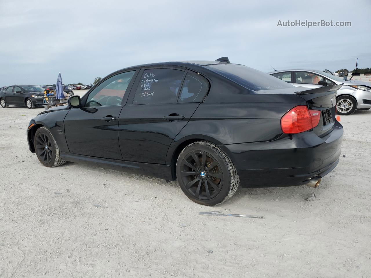 2011 Bmw 328 Xi Black vin: WBAPK7G52BNN86609