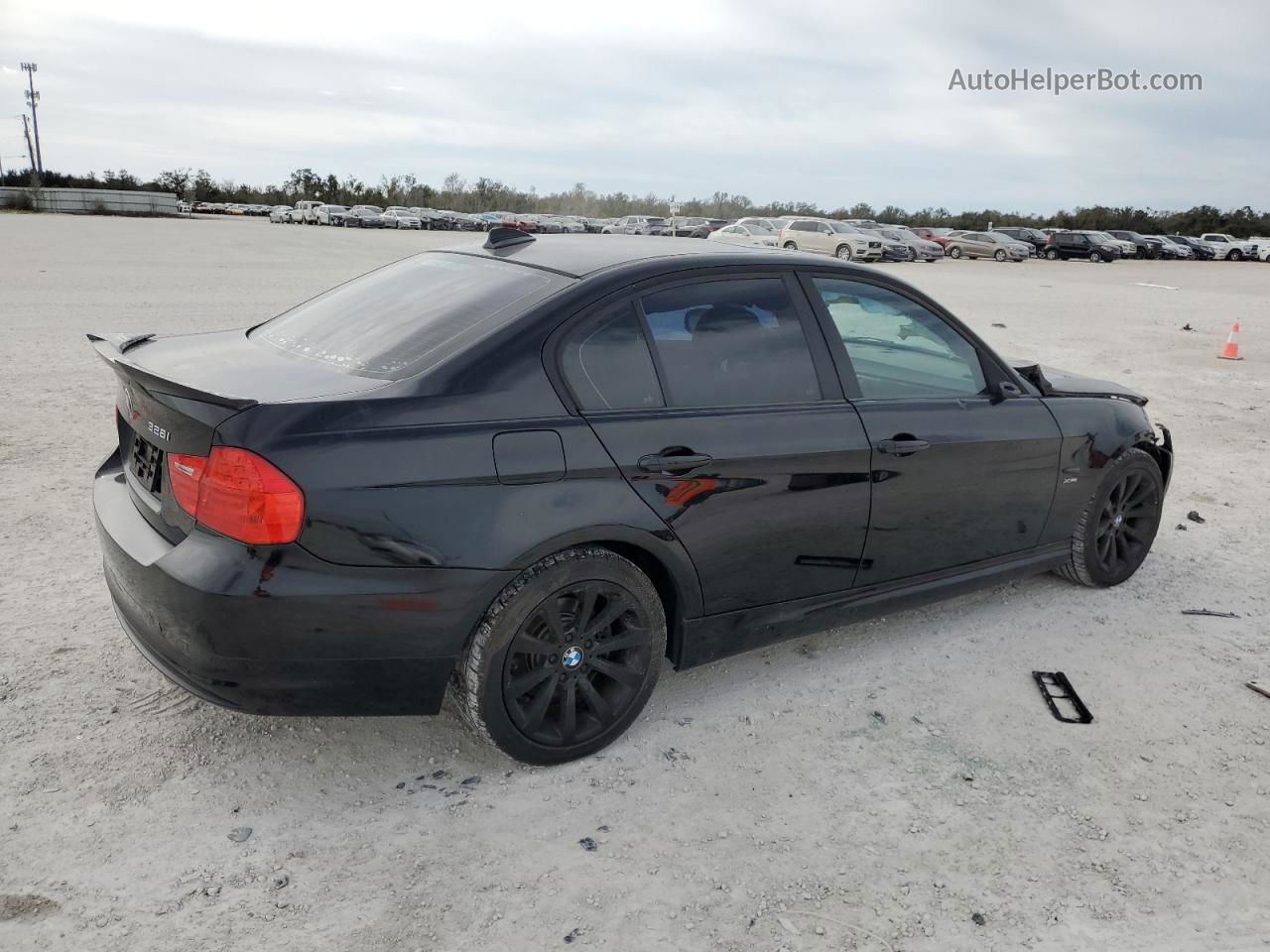 2011 Bmw 328 Xi Black vin: WBAPK7G52BNN86609