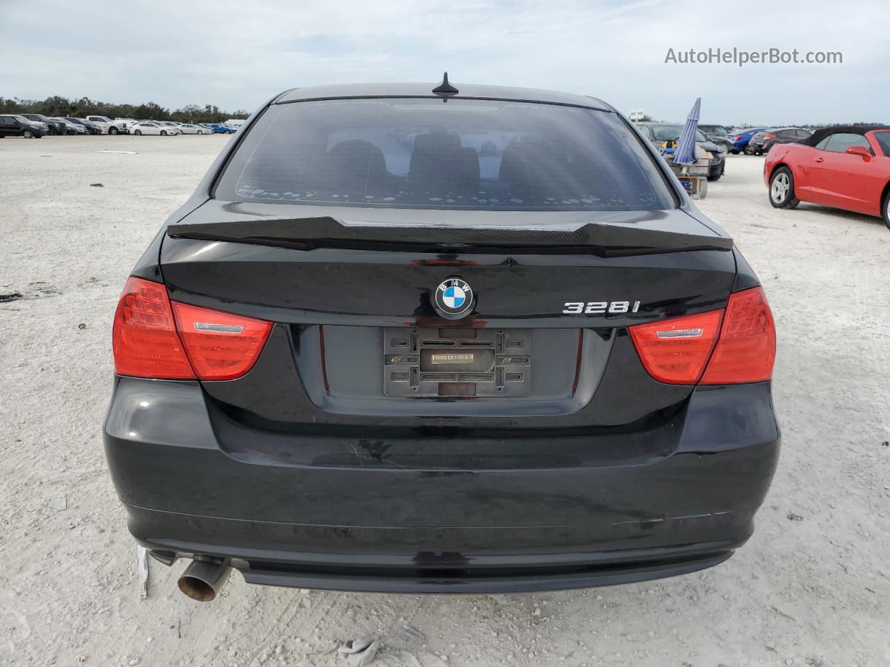 2011 Bmw 328 Xi Black vin: WBAPK7G52BNN86609