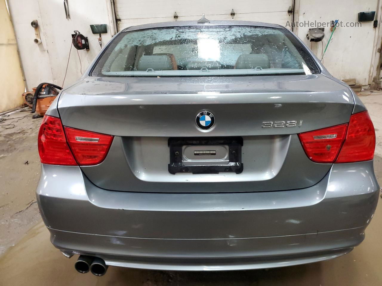 2011 Bmw 328 Xi Silver vin: WBAPK7G54BNN78351