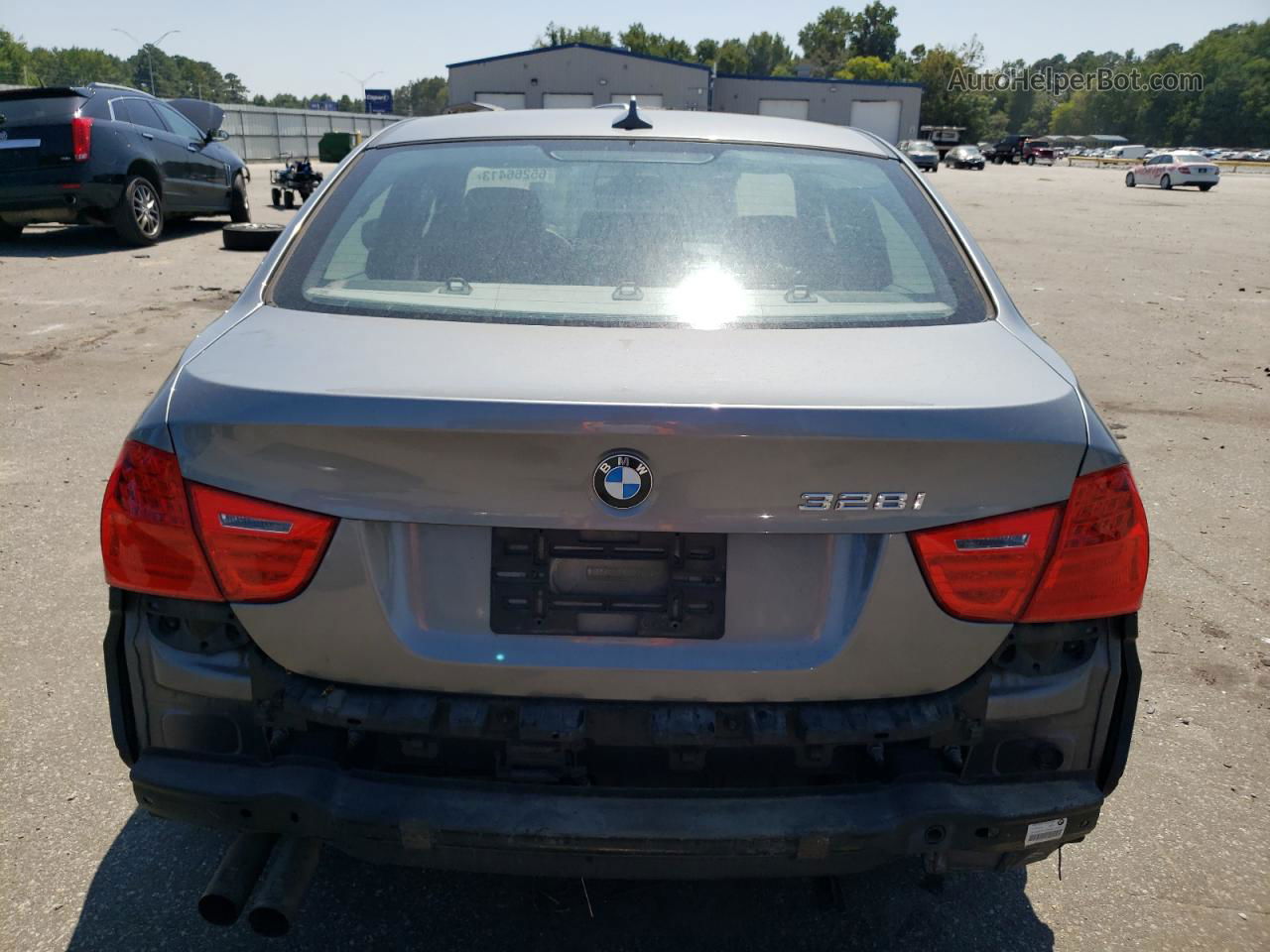 2011 Bmw 328 Xi Gray vin: WBAPK7G5XBNN87023