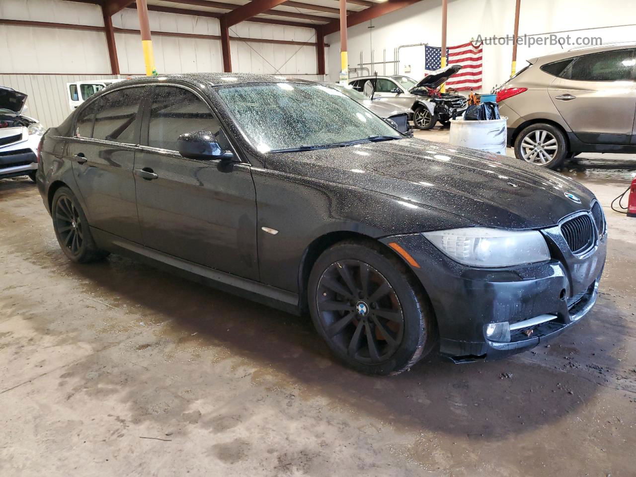 2011 Bmw 335 Xi Black vin: WBAPL5C50BA917010