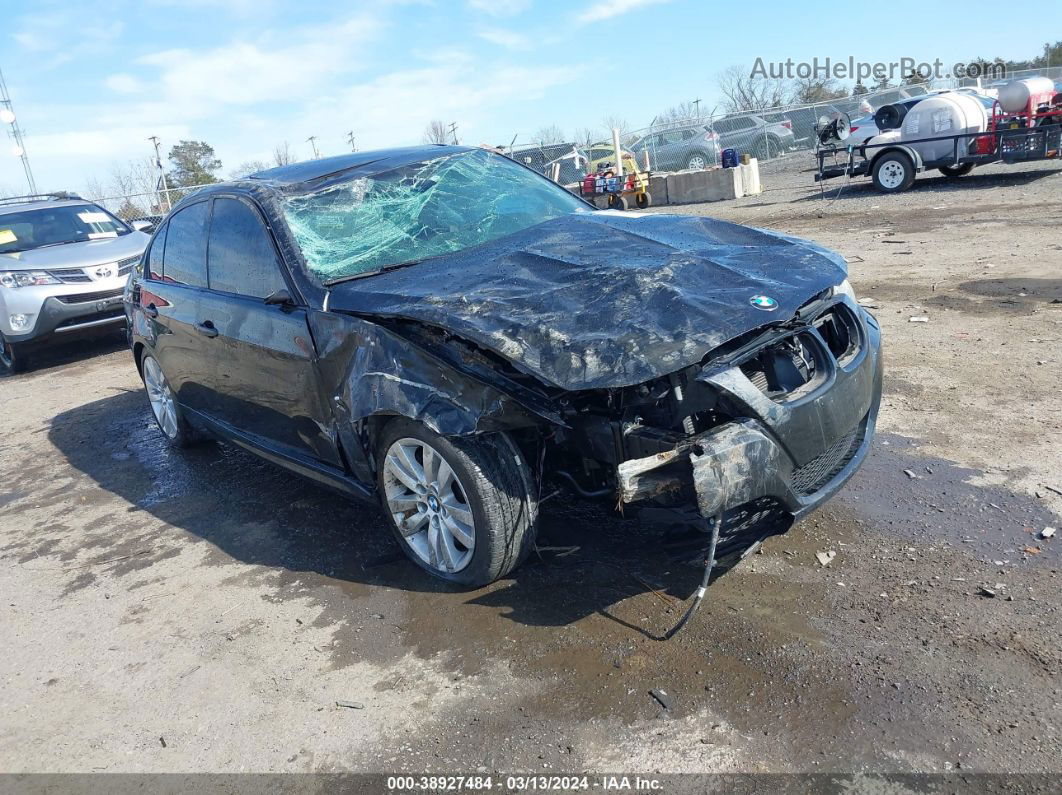 2011 Bmw 335i Xdrive Black vin: WBAPL5C53BA919236