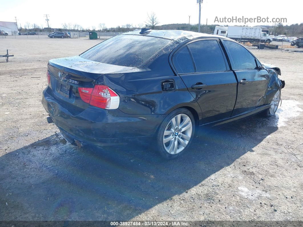 2011 Bmw 335i Xdrive Black vin: WBAPL5C53BA919236