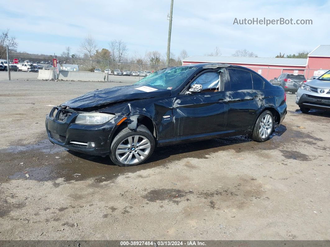 2011 Bmw 335i Xdrive Black vin: WBAPL5C53BA919236