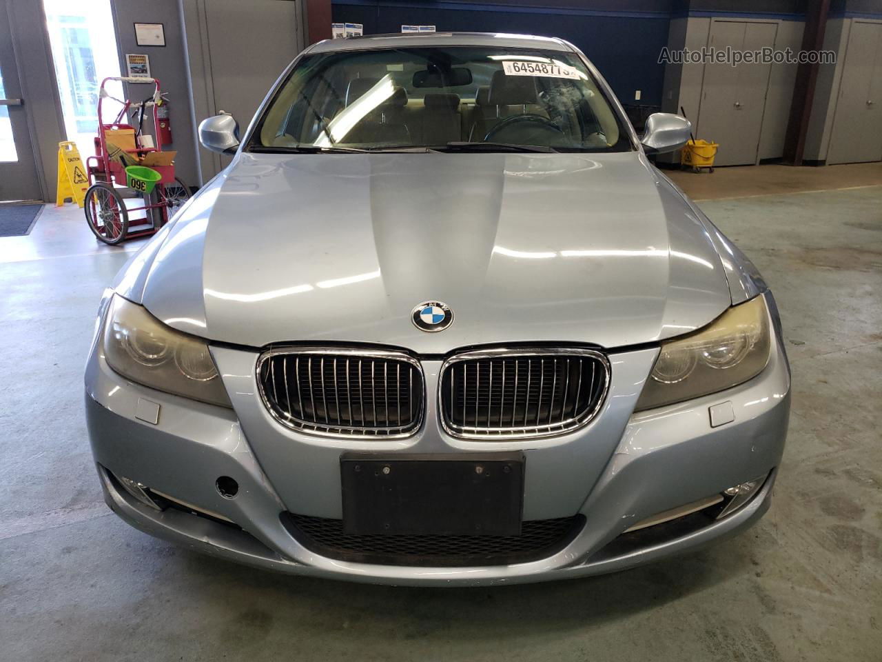 2011 Bmw 335 Xi Blue vin: WBAPL5C55BA917391