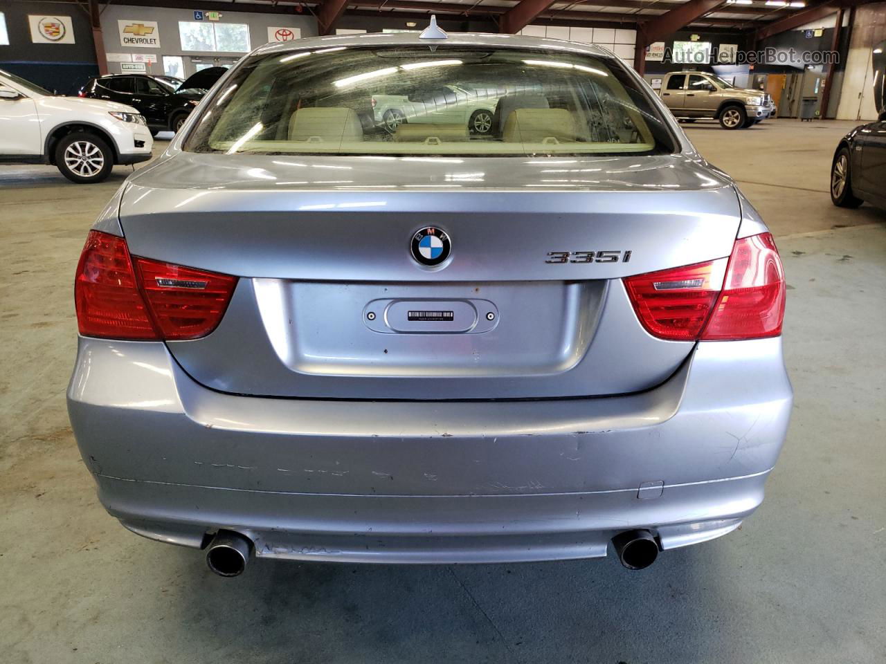 2011 Bmw 335 Xi Blue vin: WBAPL5C55BA917391