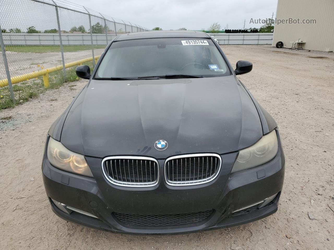 2011 Bmw 335 Xi Black vin: WBAPL5C59BA919855