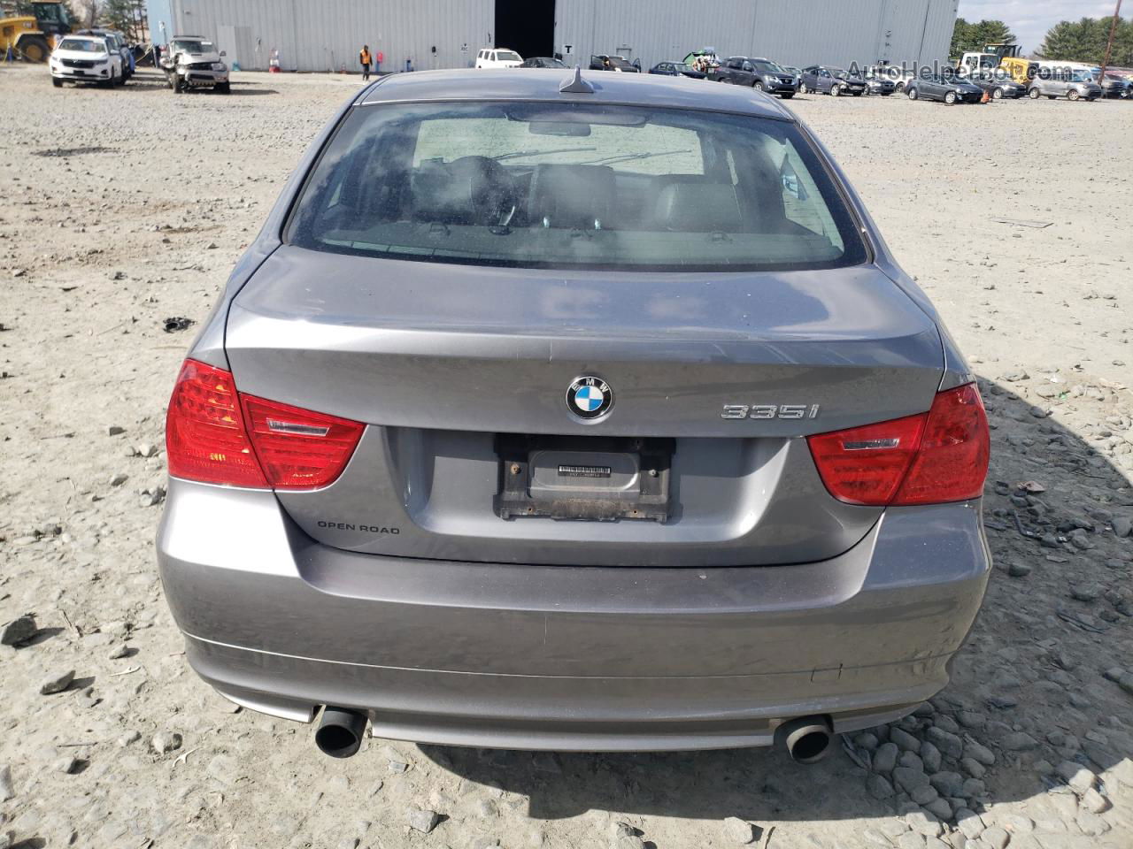 2011 Bmw 335 Xi Gray vin: WBAPL5C5XBA918844