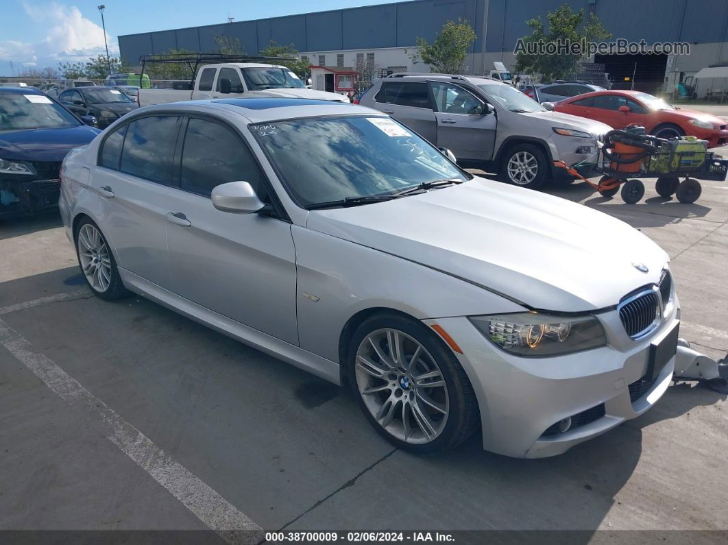 2011 Bmw 335i   Silver vin: WBAPM5C58BA745502