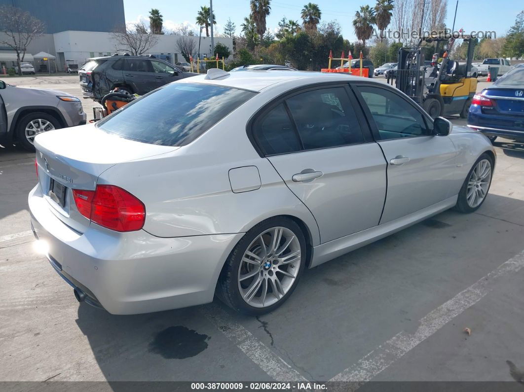 2011 Bmw 335i   Silver vin: WBAPM5C58BA745502