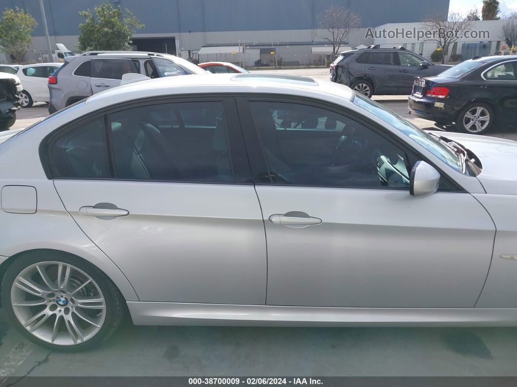 2011 Bmw 335i   Silver vin: WBAPM5C58BA745502