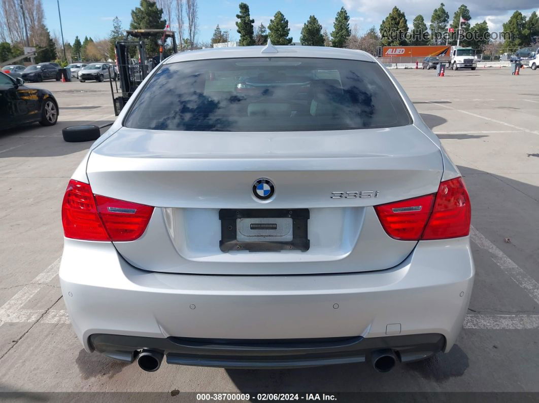 2011 Bmw 335i   Silver vin: WBAPM5C58BA745502