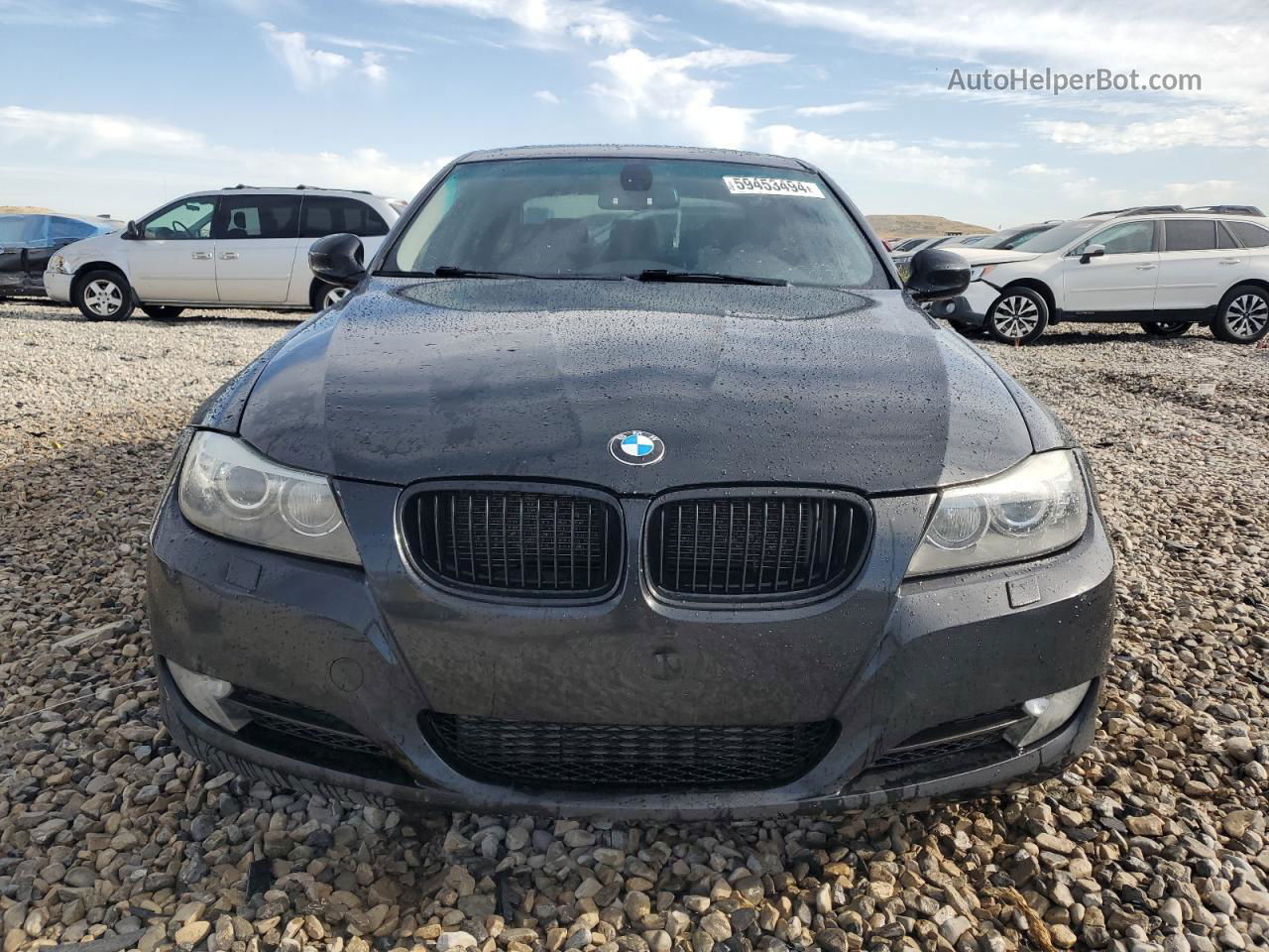 2011 Bmw 335 D Black vin: WBAPN7C56BA949921