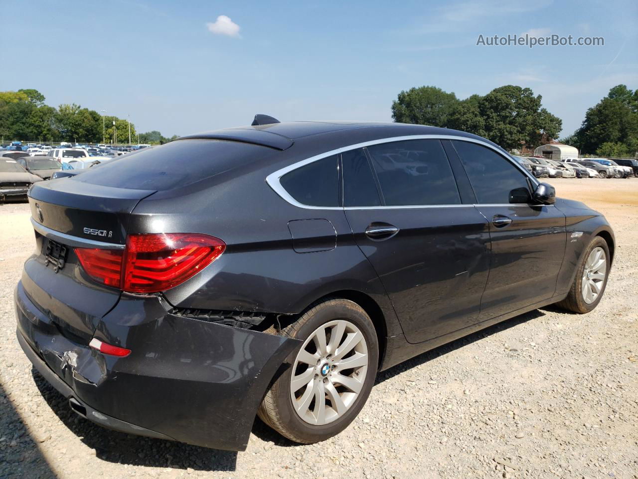 2011 Bmw 550 Xigt Черный vin: WBASP4C5XBC341391