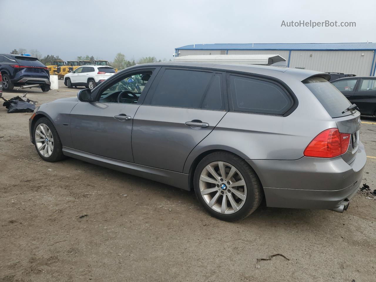 2012 Bmw 328 I Gray vin: WBAUT9C51CA192416