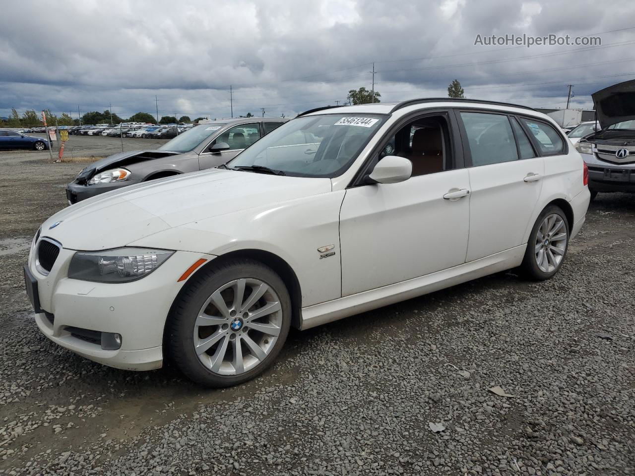 2012 Bmw 328 Xi Белый vin: WBAUU3C56CA543119