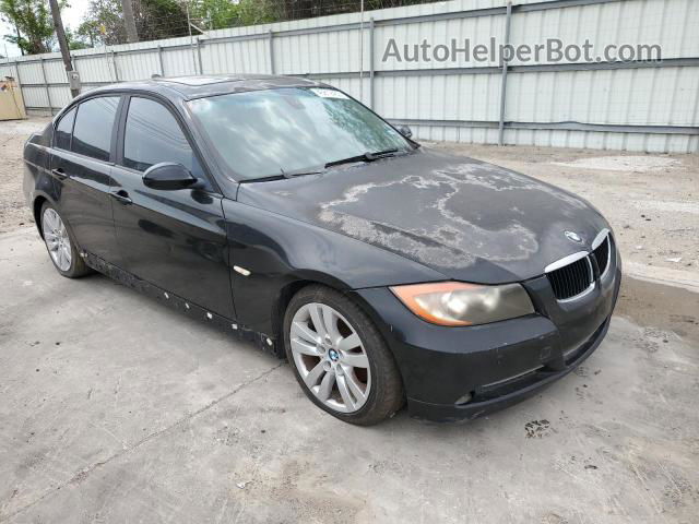 2008 Bmw 328 I Черный vin: WBAVA33508KX85287