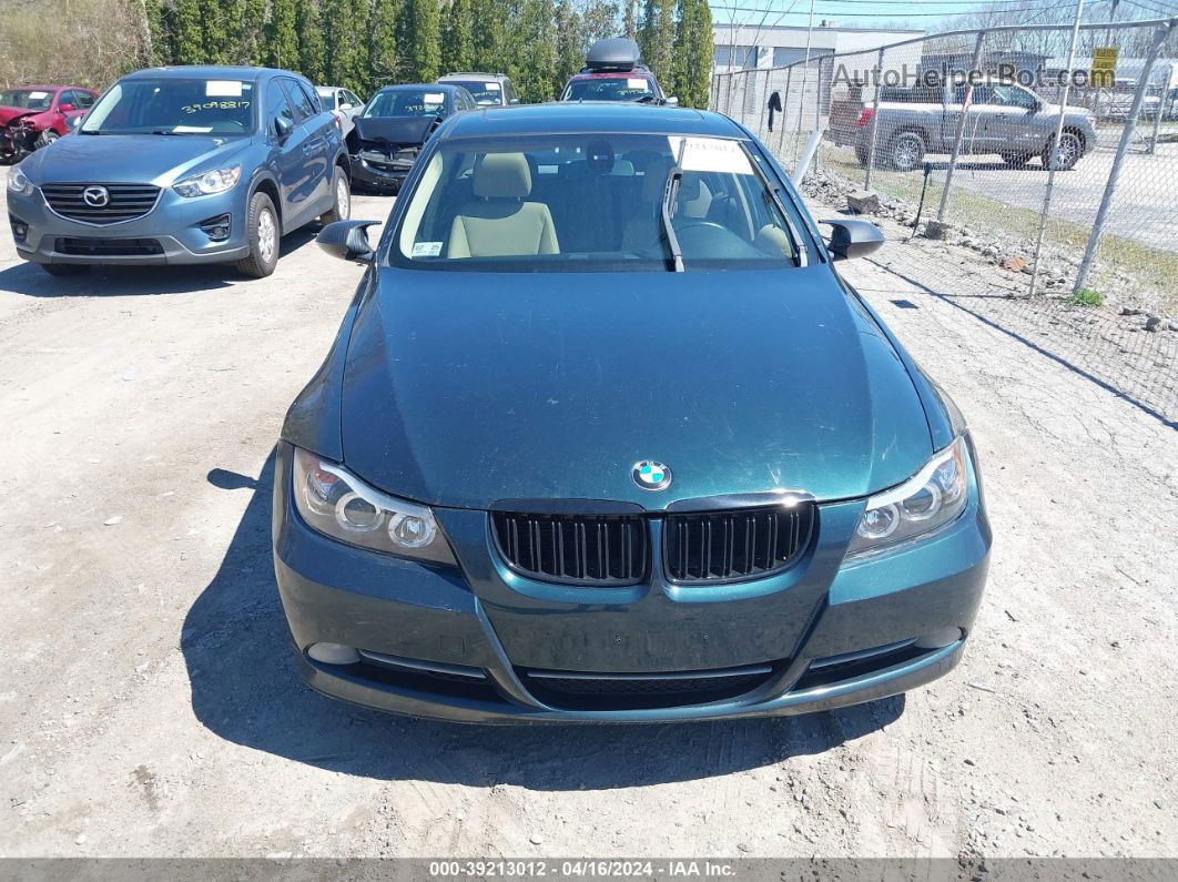 2008 Bmw 328i   Зеленый vin: WBAVA33528P142796