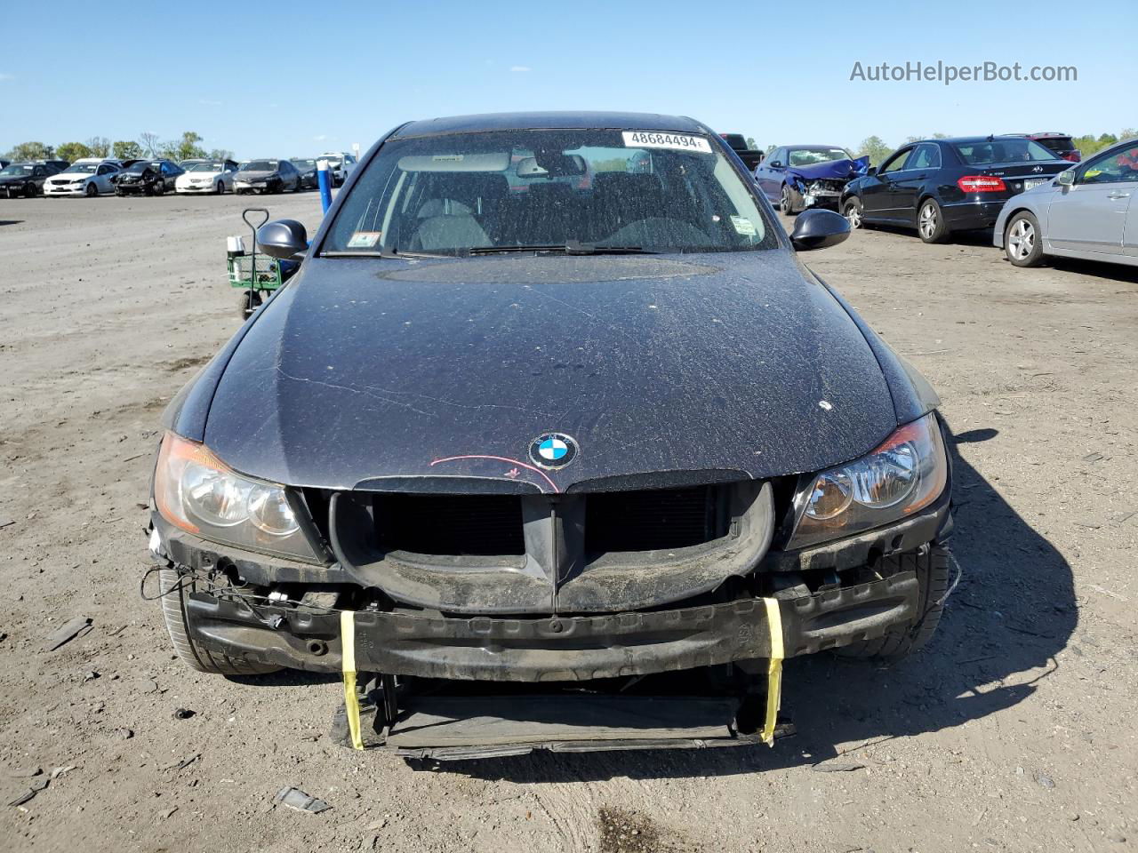 2008 Bmw 328 I Charcoal vin: WBAVA33528P143012