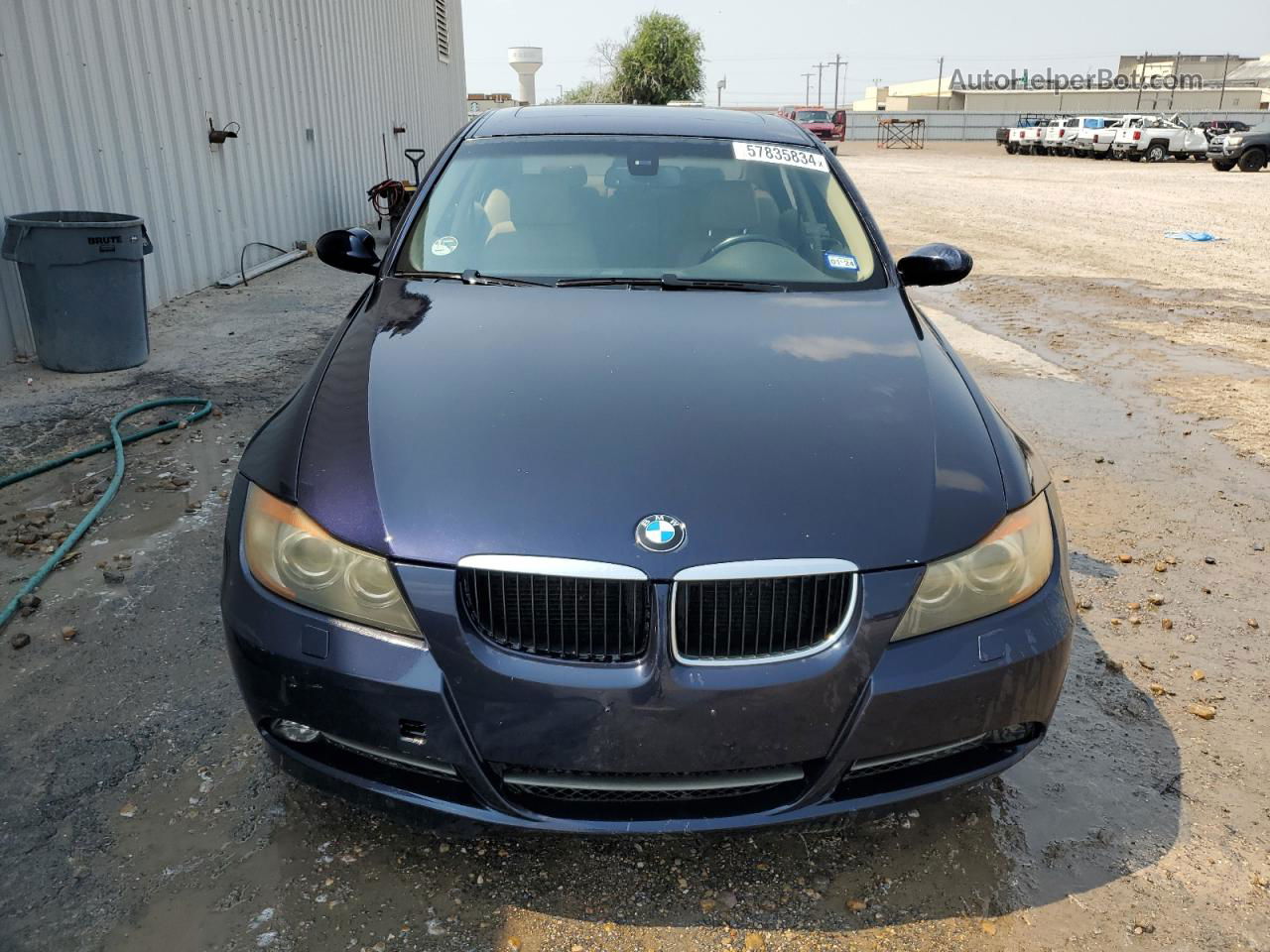 2008 Bmw 328 I Blue vin: WBAVA33538K054966