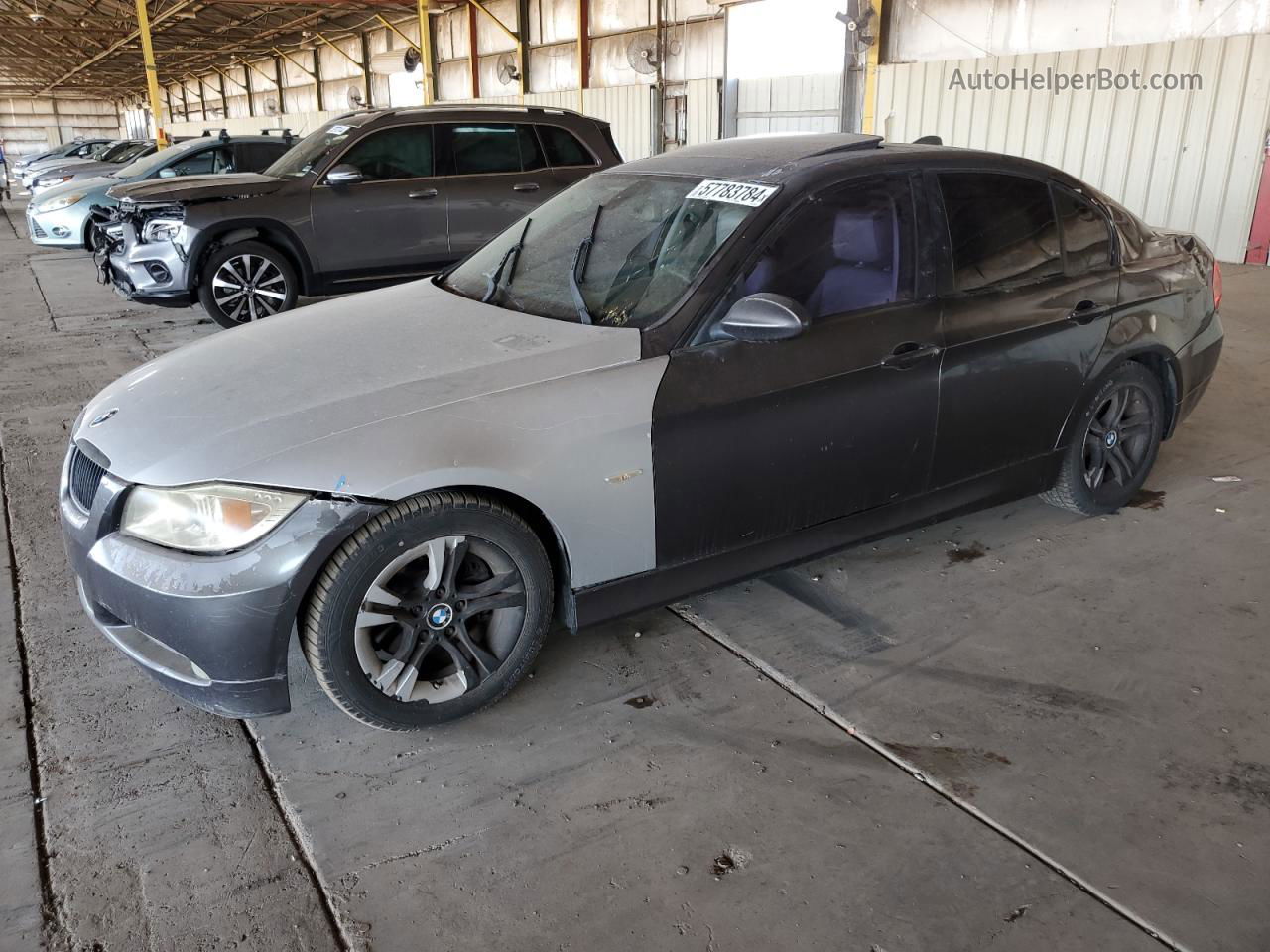 2008 Bmw 328 I Two Tone vin: WBAVA33538KX84750