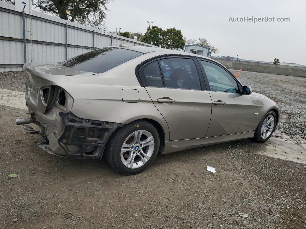 2008 Bmw 328 I Tan vin: WBAVA33538KX87602