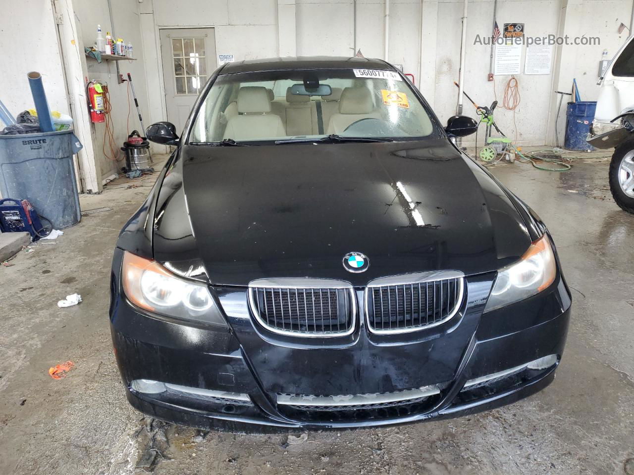 2008 Bmw 328 I Black vin: WBAVA33548KX86474