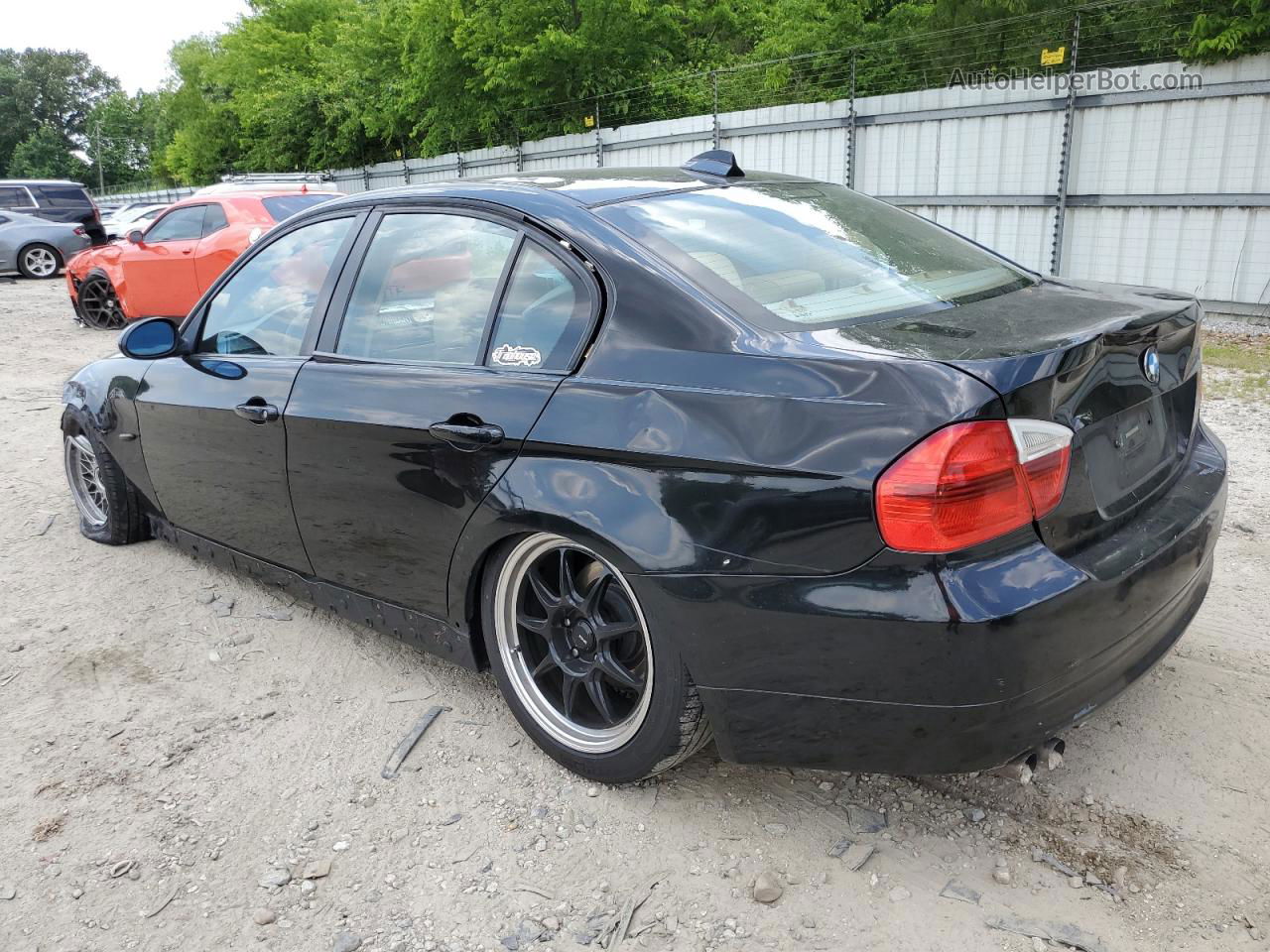 2008 Bmw 328 I Black vin: WBAVA33558FV66754