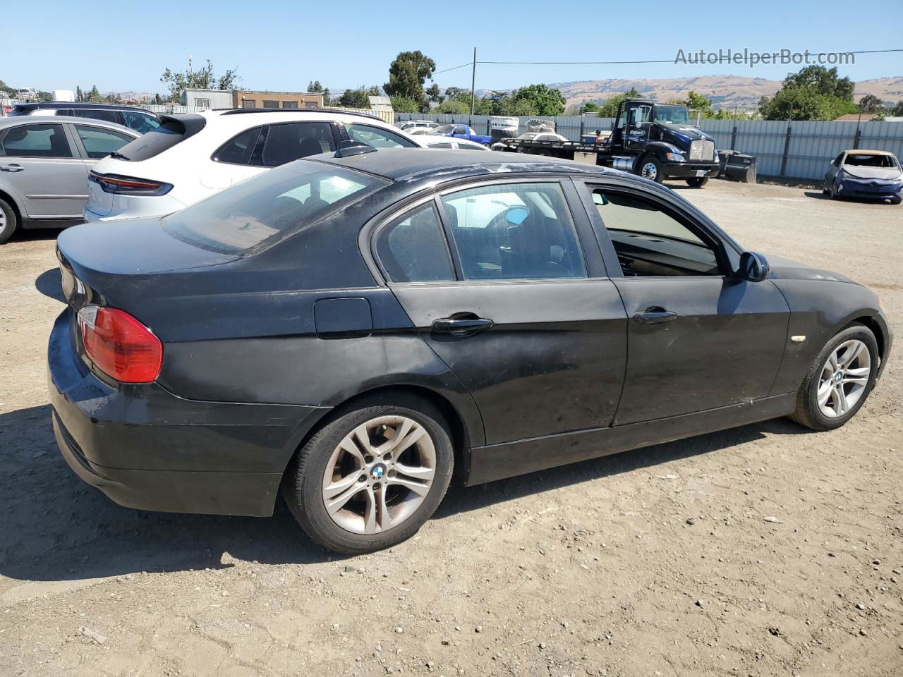 2008 Bmw 328 I Black vin: WBAVA33568KX85228