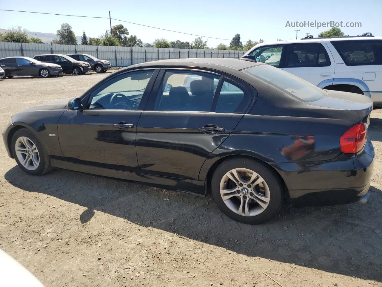 2008 Bmw 328 I Black vin: WBAVA33568KX85228