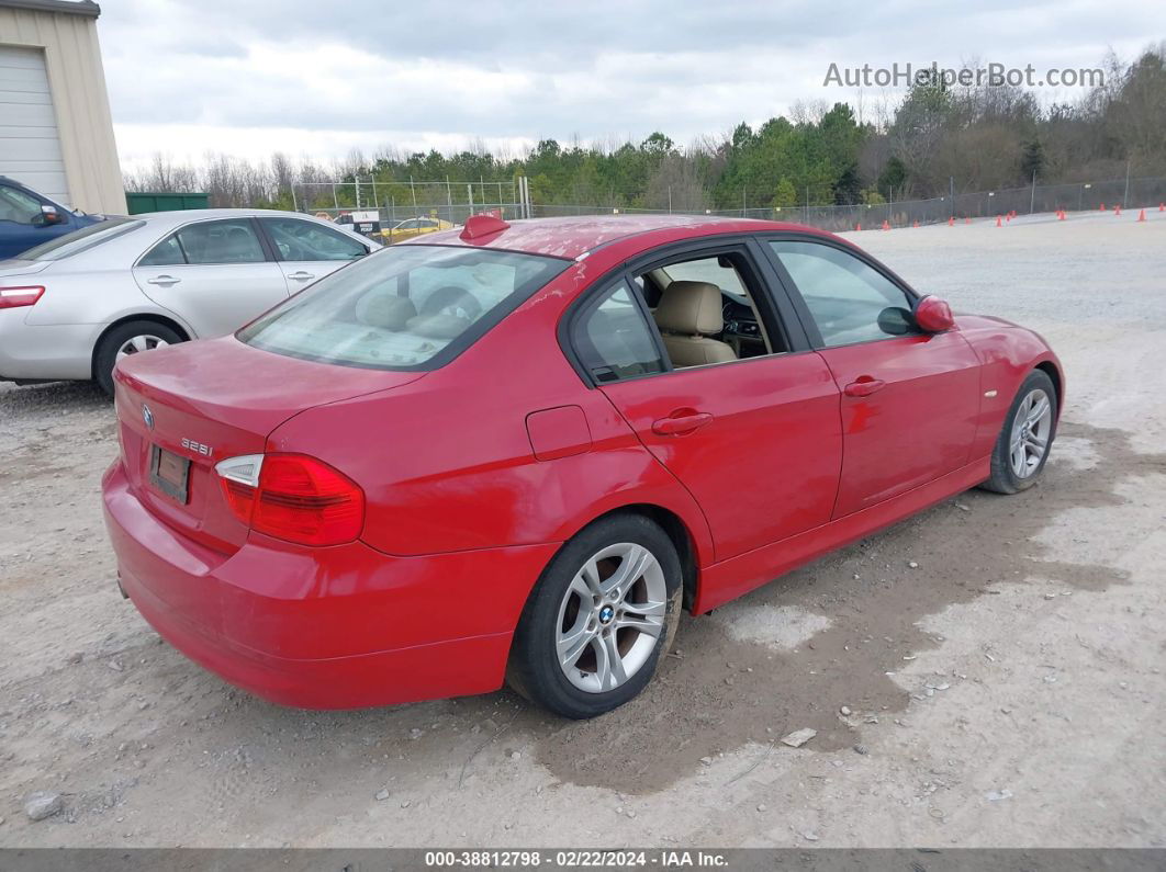 2008 Bmw 328i   Red vin: WBAVA33568KX89151