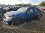 2008 Bmw 328 I Blue vin: WBAVA33578KX88428