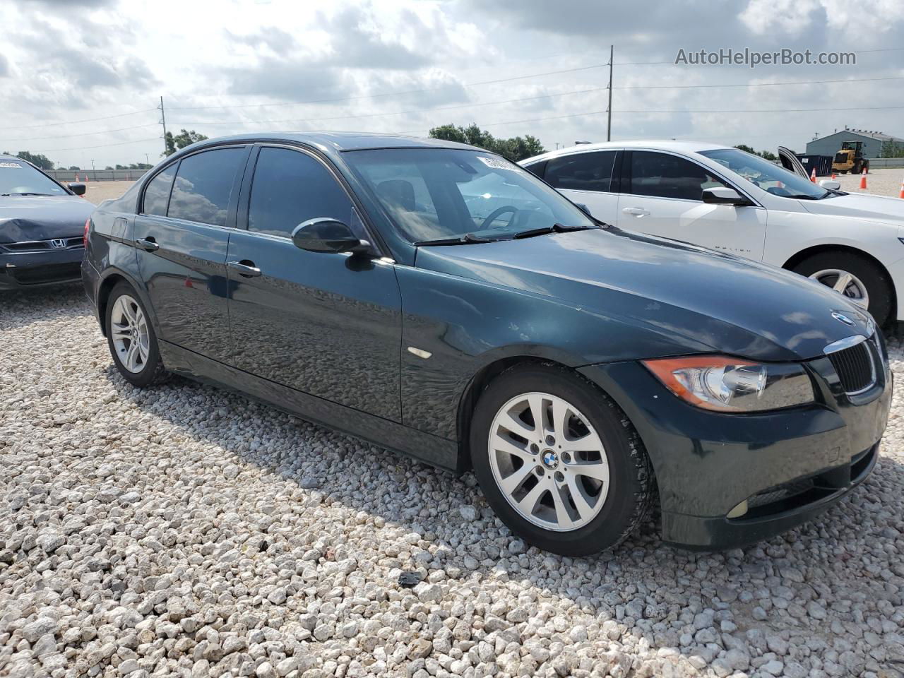 2008 Bmw 328 I Green vin: WBAVA33598KX86048