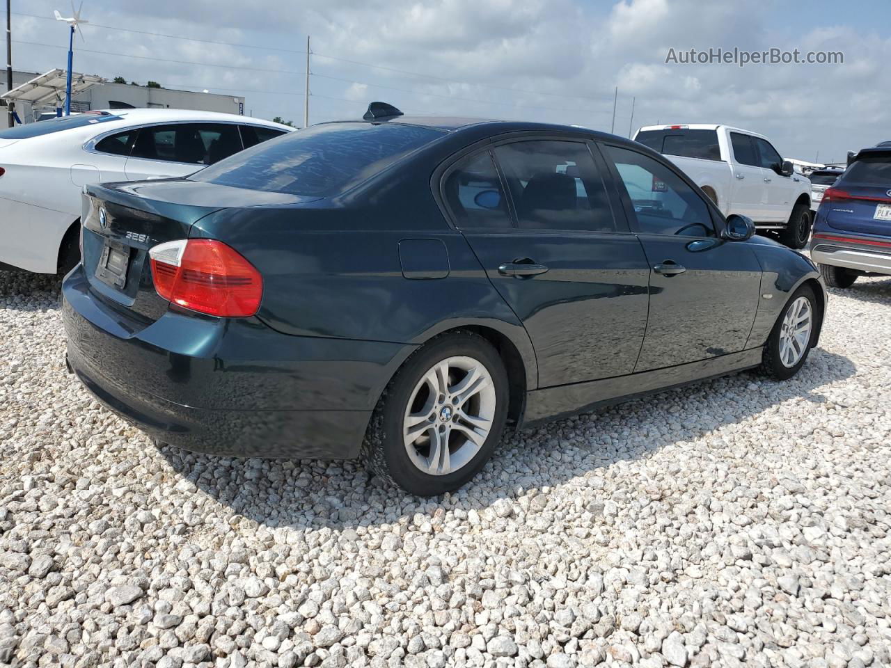 2008 Bmw 328 I Green vin: WBAVA33598KX86048