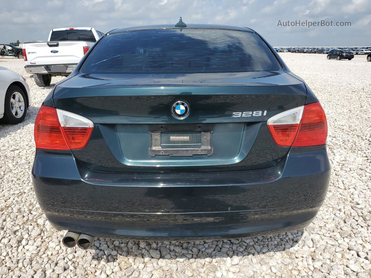 2008 Bmw 328 I Green vin: WBAVA33598KX86048