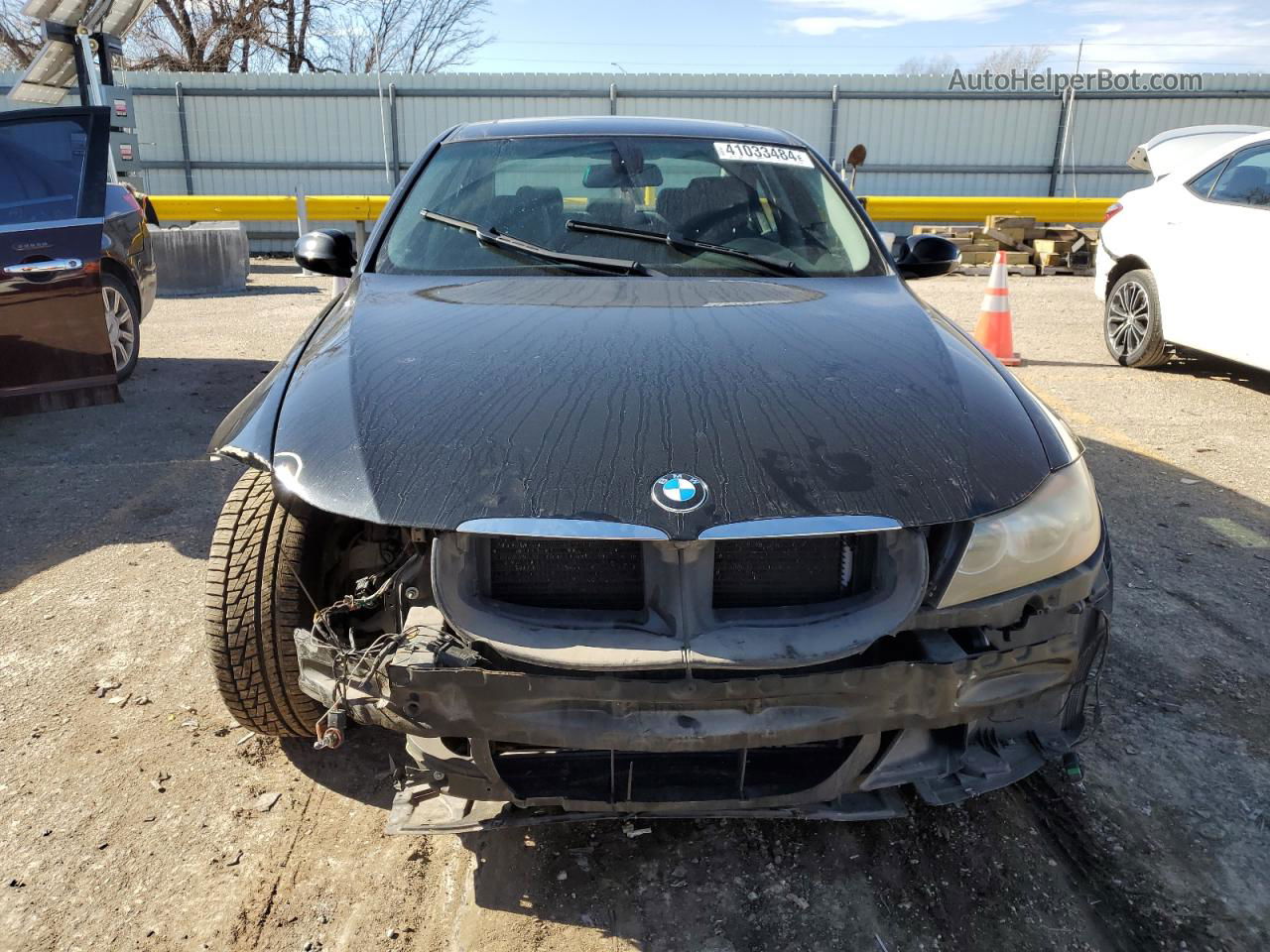 2008 Bmw 328 I Black vin: WBAVA33598PG40402