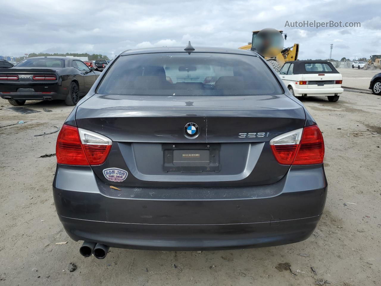 2008 Bmw 328 I Charcoal vin: WBAVA335X8K055290