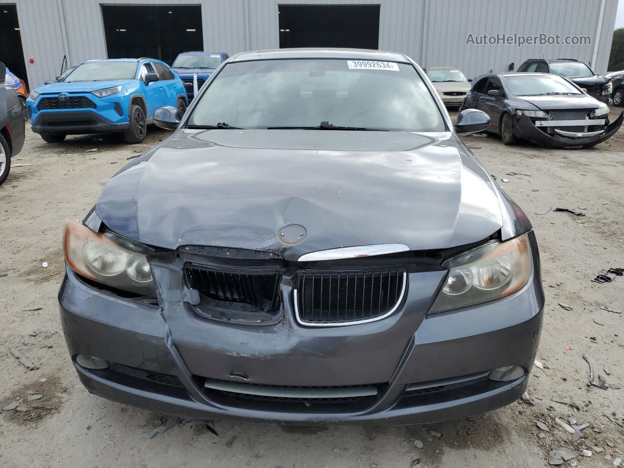 2008 Bmw 328 I Charcoal vin: WBAVA335X8K055290