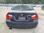 2008 Bmw 328 I Blue vin: WBAVA335X8KX84356